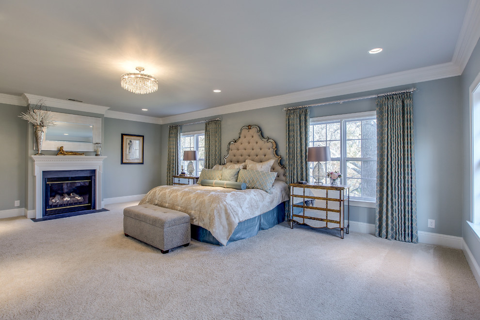 This is an example of a traditional bedroom in Nashville.