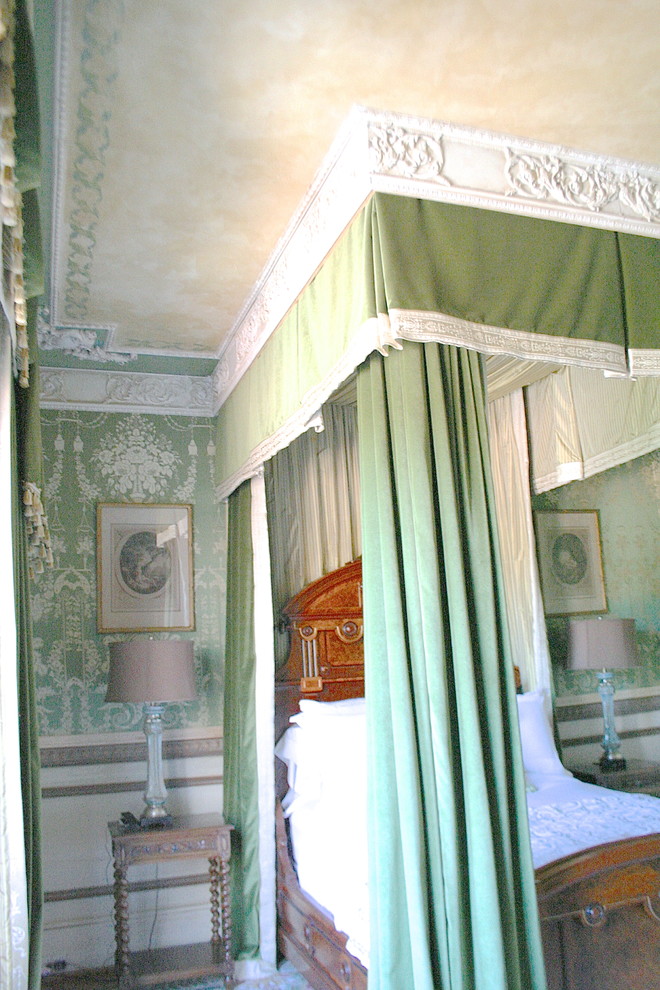 This is an example of a victorian bedroom in Charlotte.