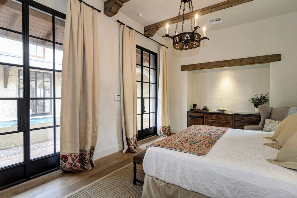 French Moroccan Mediterranean Home On Lake Travis Mediterranean Bedroom Austin By Silverton Custom Homes Houzz