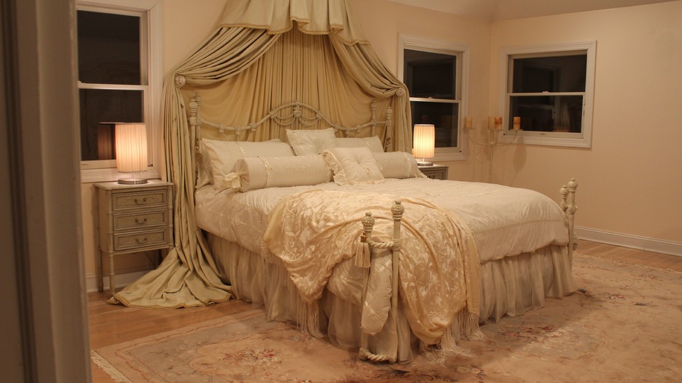 French Savonnerie in Bedroom Traditional Bedroom New York by