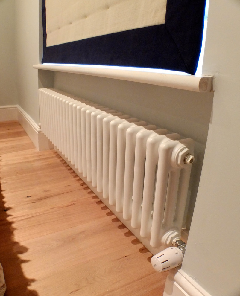 This is an example of a medium sized traditional staircase in London.