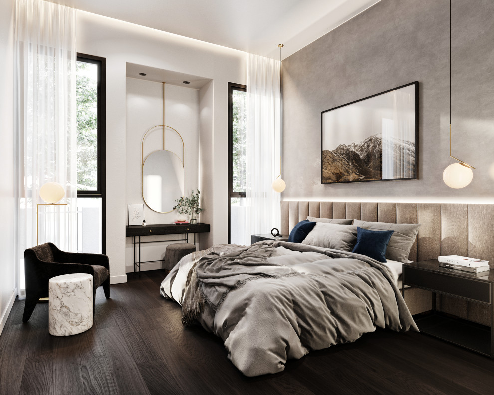 & Queen Modern Bedroom Adelaide by User Houzz