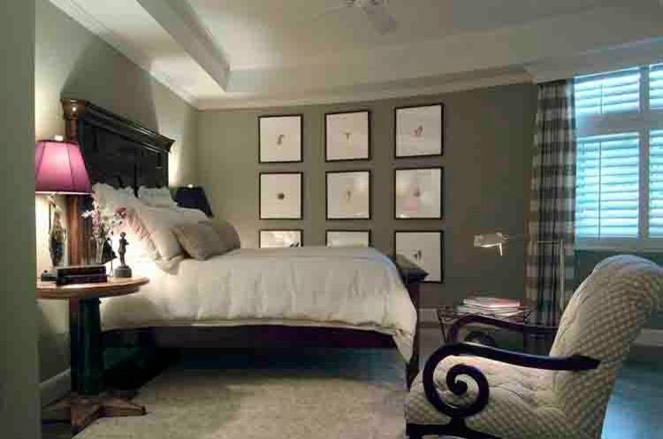 Design ideas for a coastal bedroom in Miami.