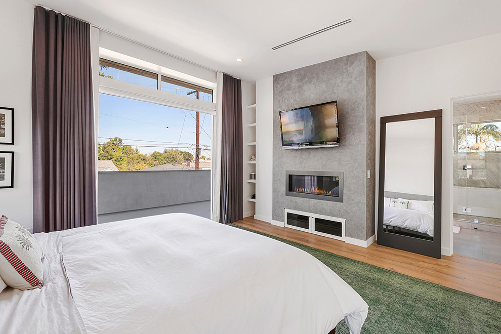 Gilmore Avenue, Mar Vista, Ca. Modern Bedroom Los Angeles by Imbuia Construction Inc