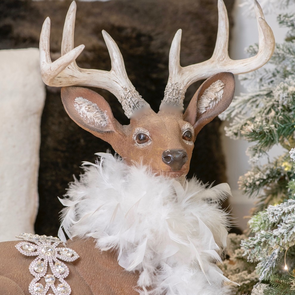 Glamorous Christmas Decorating 2018 Transitional Bedroom San Diego by Robeson Design Houzz