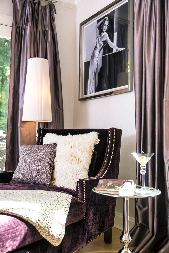 Glamorous Master Suite Traditional Bedroom New York by Leslie