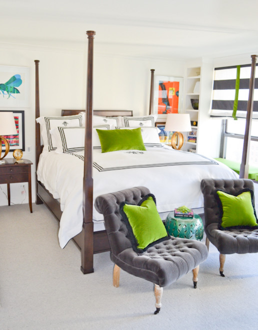 Gold Coast Condo Transitional Bedroom Chicago by Sarah Whit