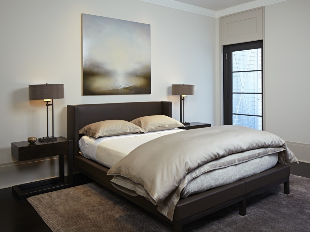 Gold Coast Neutral Transitional Bedroom Chicago by Allison