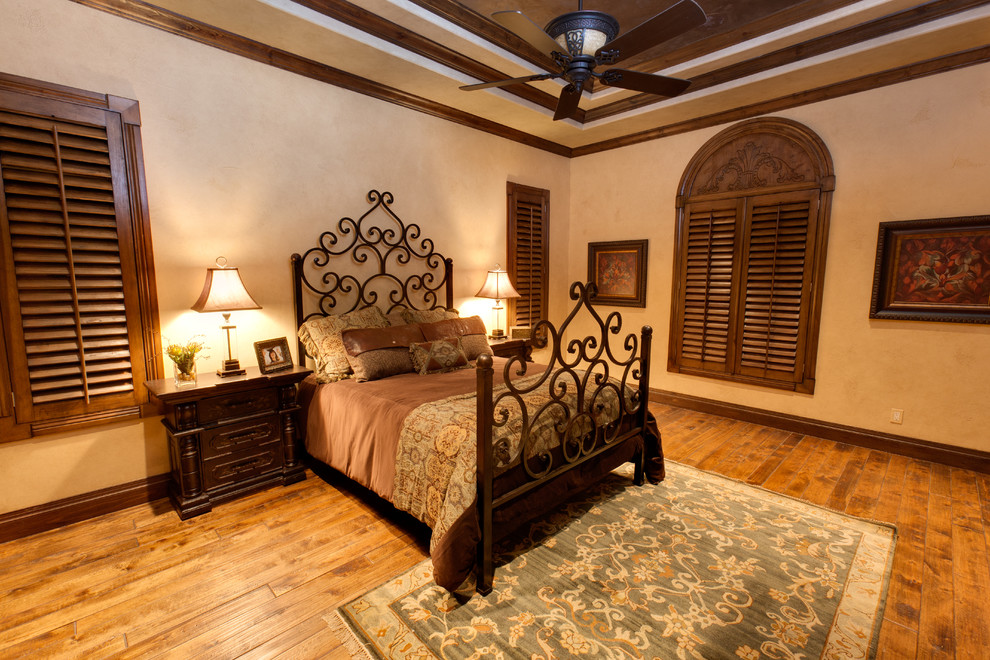 Tuscan bedroom photo in Austin