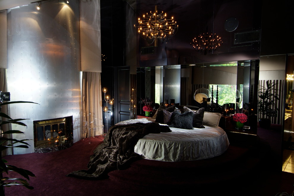Green Acres Beverly Hills Modern Bedroom Los Angeles by bronwyn