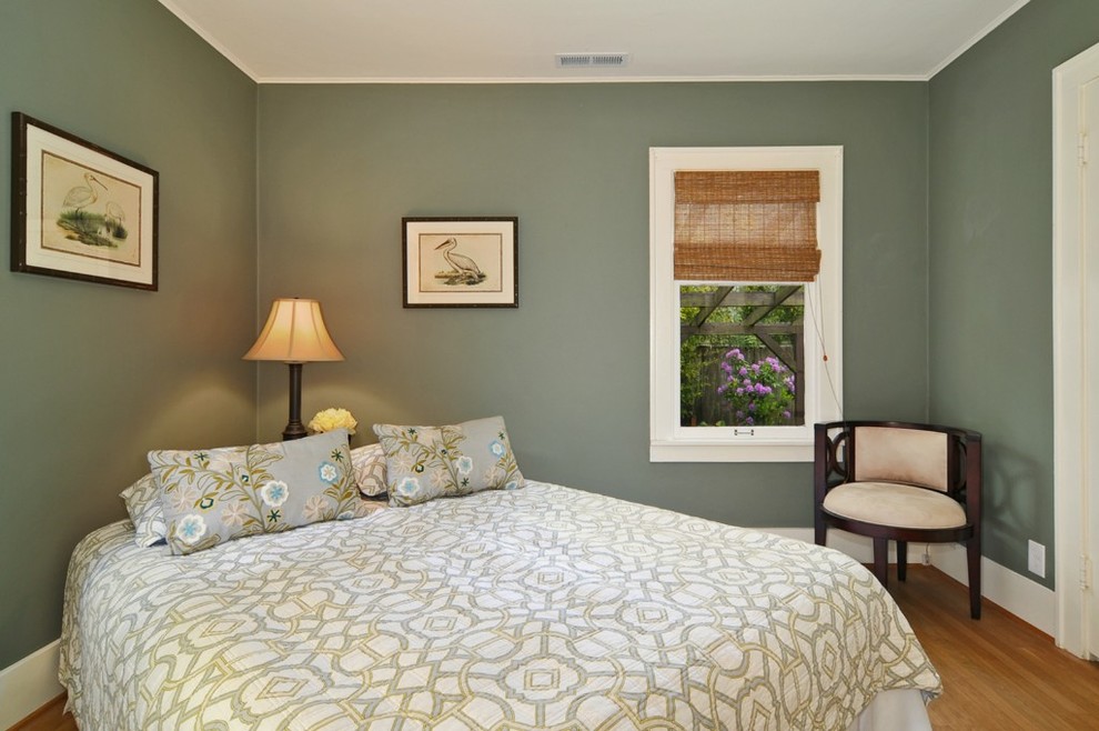 Inspiration for a craftsman bedroom remodel in Seattle