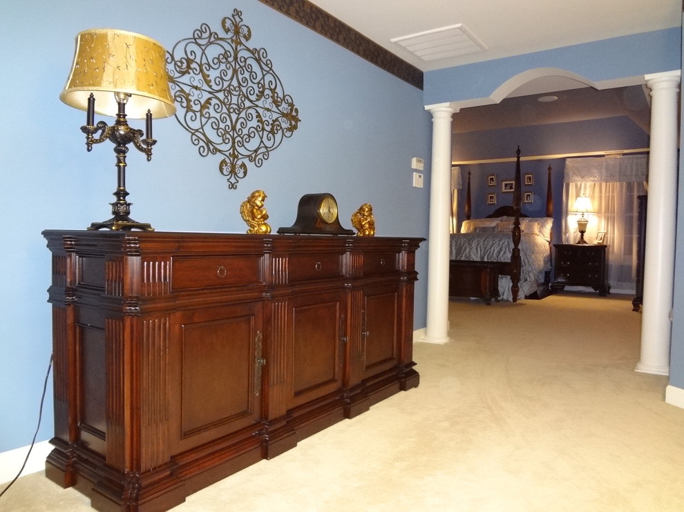 Greenwich furniture hides TV when not in operation Contemporary