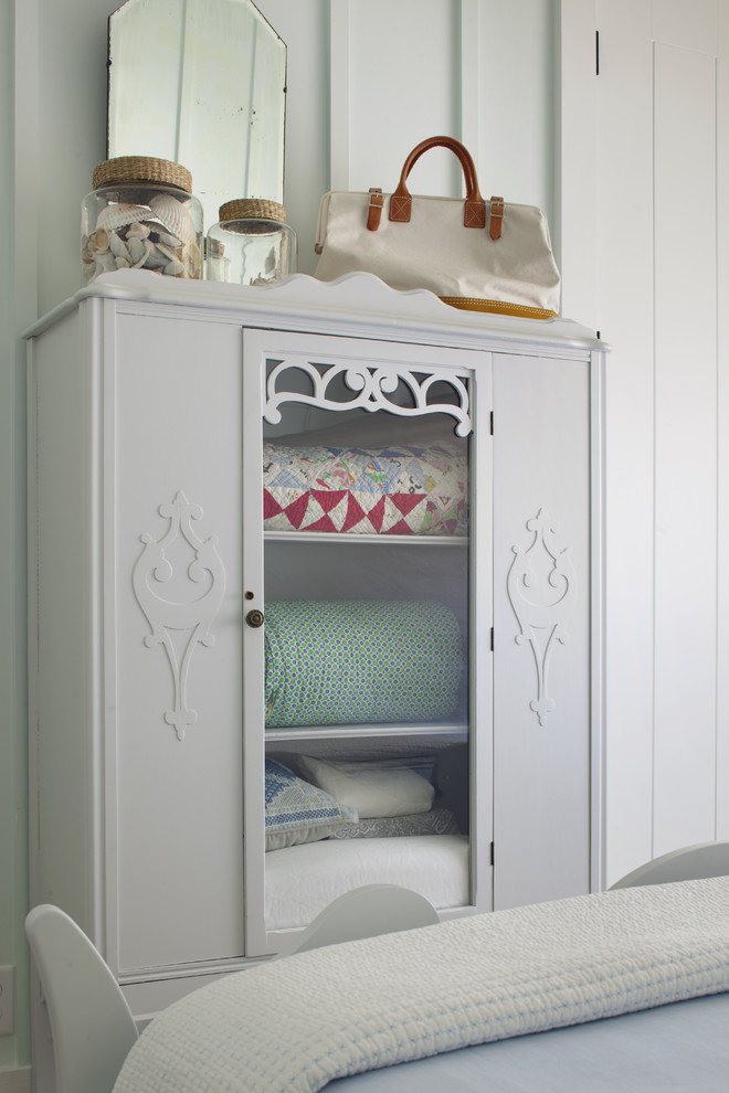 Inspiration for a coastal bedroom remodel in Atlanta