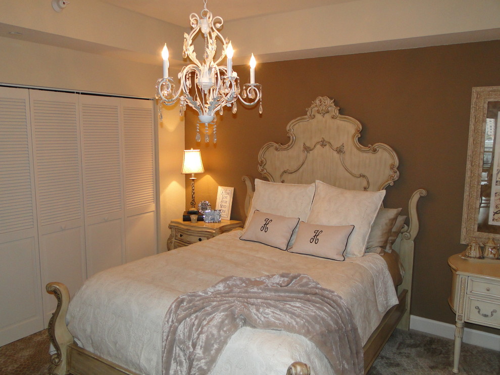 Guest Bedroom Traditional Bedroom Tampa by Interior Design