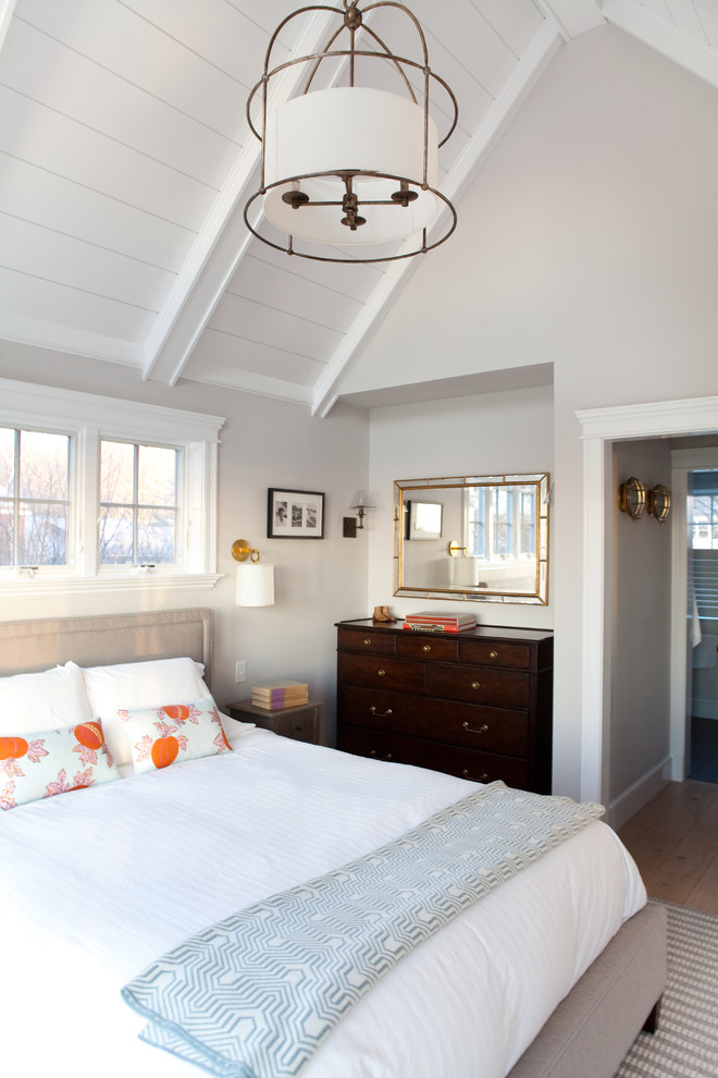 Inspiration for a classic bedroom in Portland Maine.