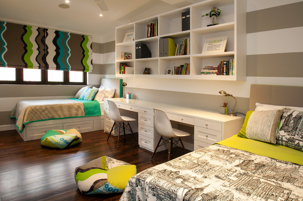Bedroom - eclectic bedroom idea in Singapore