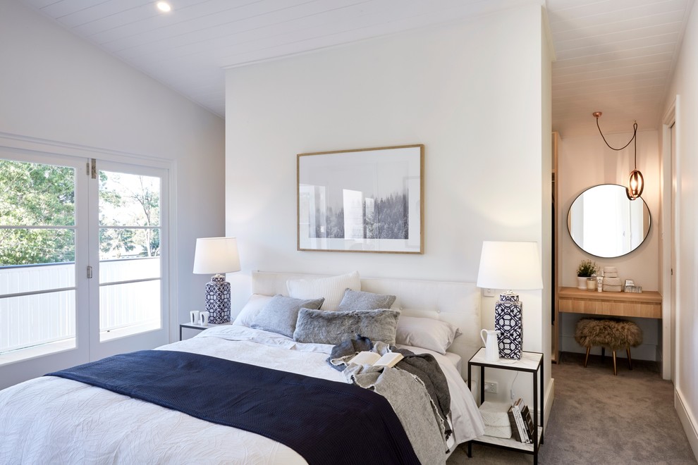 Design ideas for a nautical bedroom in Sydney.
