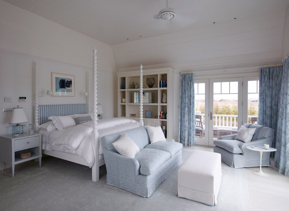 Hamptons House Beach Style Bedroom New York by Thorp Design Houzz