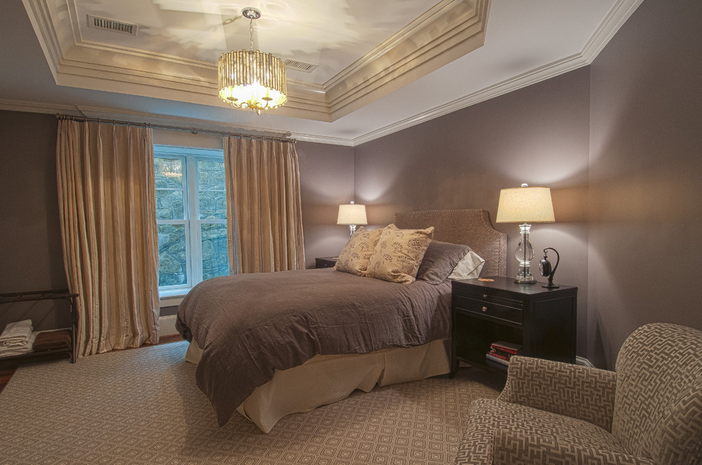 Design ideas for a classic bedroom in DC Metro.