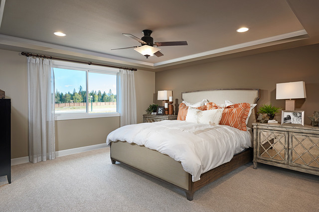 Hemingway model home in Washington - Contemporary - Bedroom - Denver ...