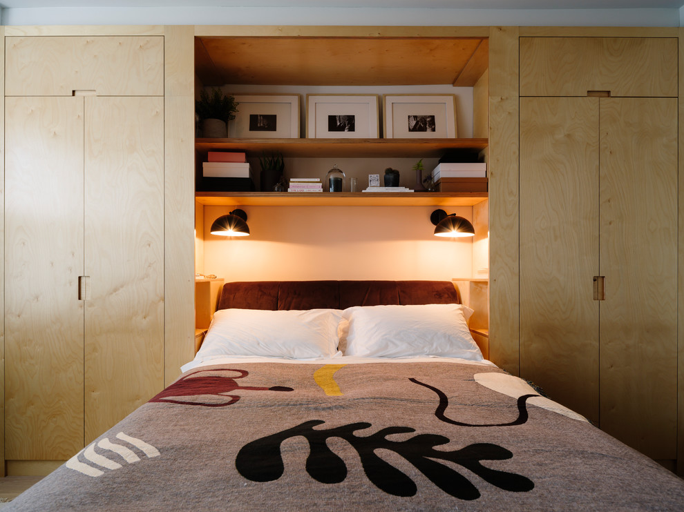 Foto di una camera da letto contemporanea