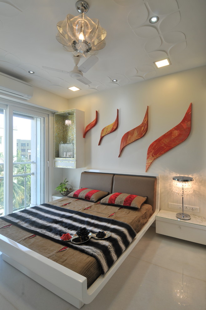 high end residential project in mumbai Bedroom Mumbai by Sonali