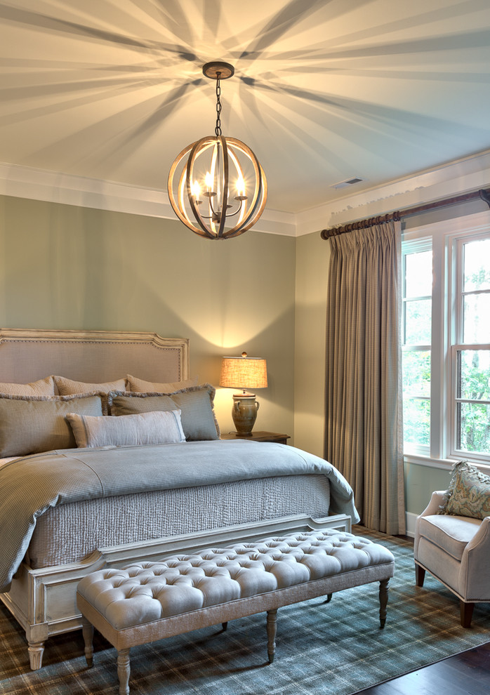 Inspiration for a classic bedroom in Charlotte.