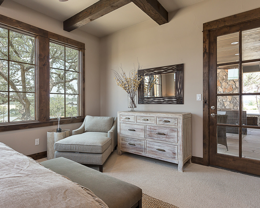 Hill Country Cottages on Lake Travis Transitional Bedroom Austin