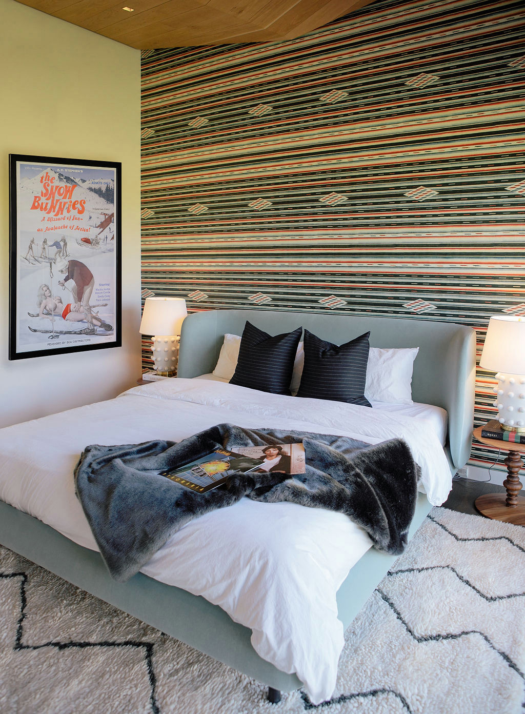 おしゃれな寝室 壁紙 のインテリア画像 75選 21年12月 Houzz ハウズ