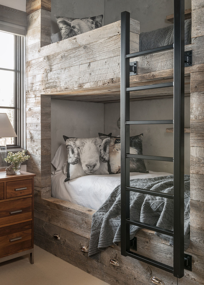 Photo of a rustic bedroom in Other.