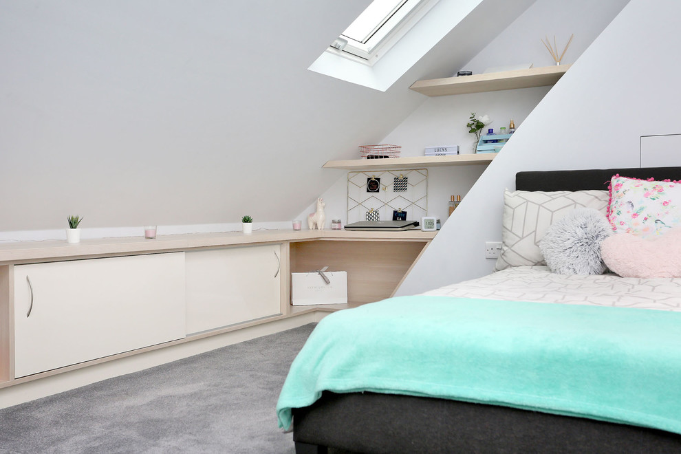 Hip to gable loft conversion with rear dormer into 2 bedrooms and 1