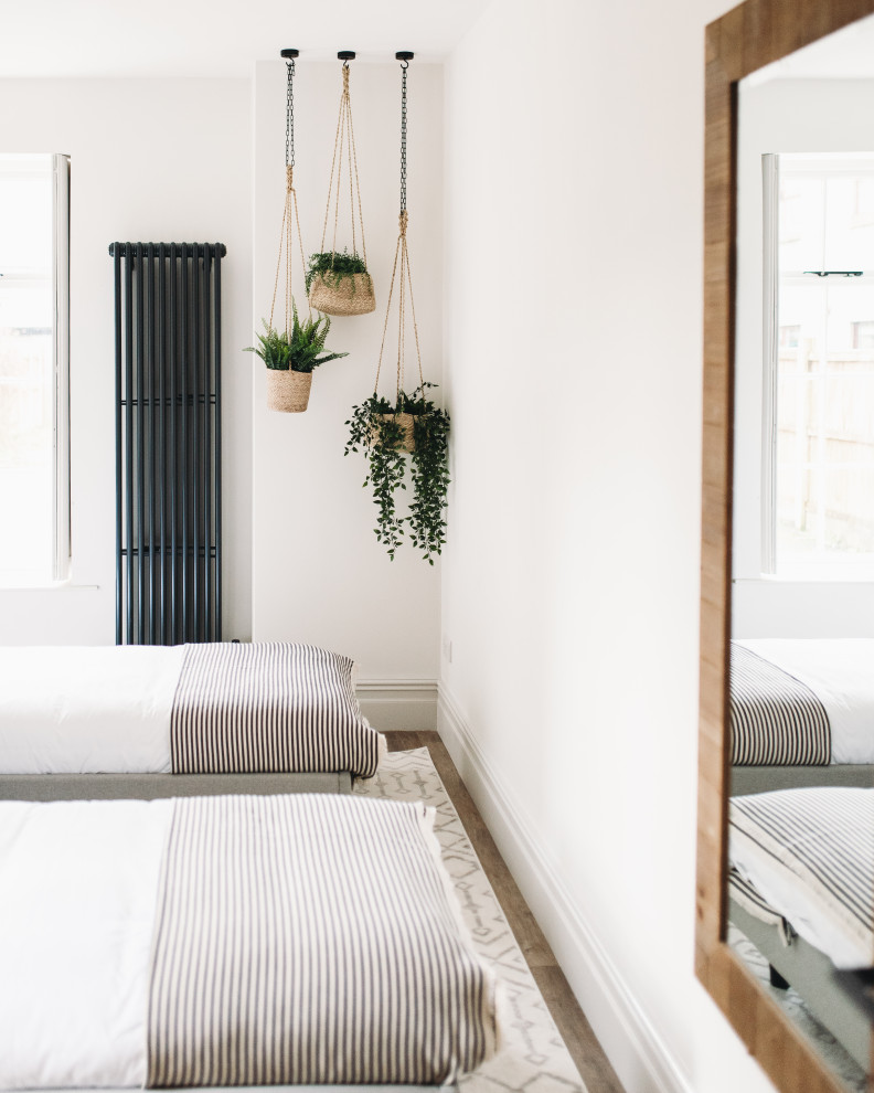 Inspiration for a scandinavian guest bedroom in Other.