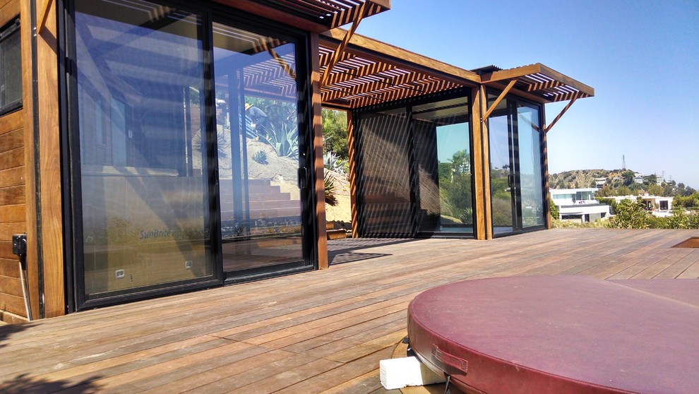 Hollywood Hills Guest Pods Modern Bedroom Los Angeles by