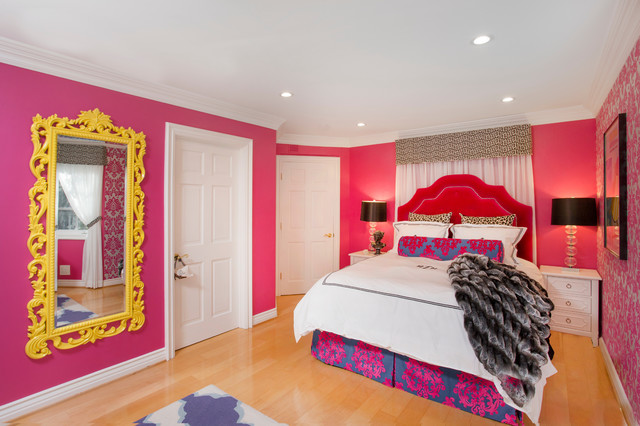 Hollywood Regency Girl's Bedroom - Eclectic - Bedroom - Los Angeles ...