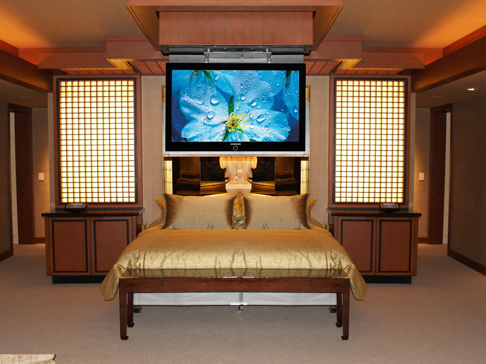 Home Automation Contemporary Bedroom Phoenix by Creative Sound
