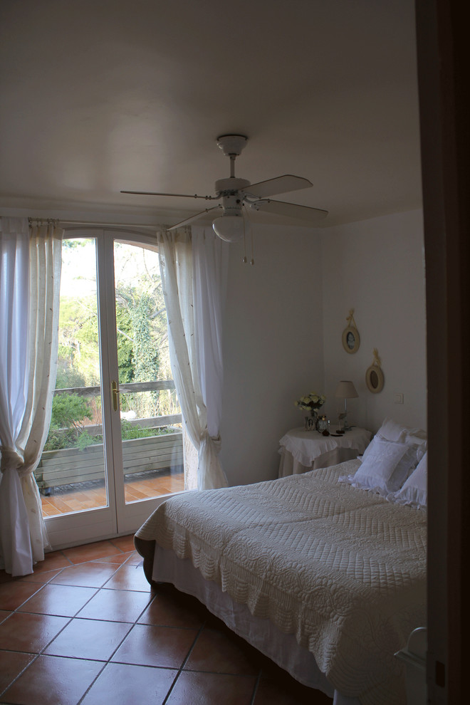 Photo of a mediterranean bedroom in Other.