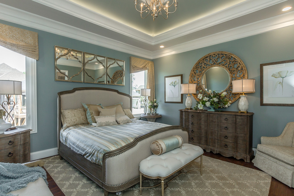 Homearama 2015 Spring Farm Lake House 1 Mediterranean Bedroom