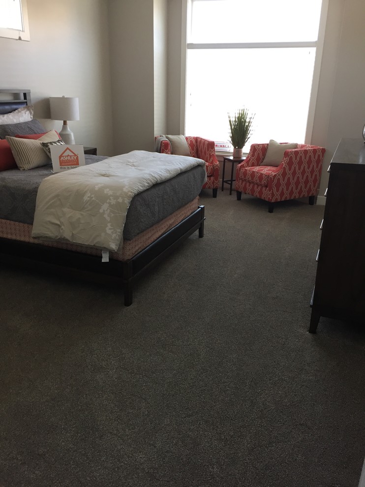Homestead Model Home Flooring in Provo, UT Modern Bedroom Salt