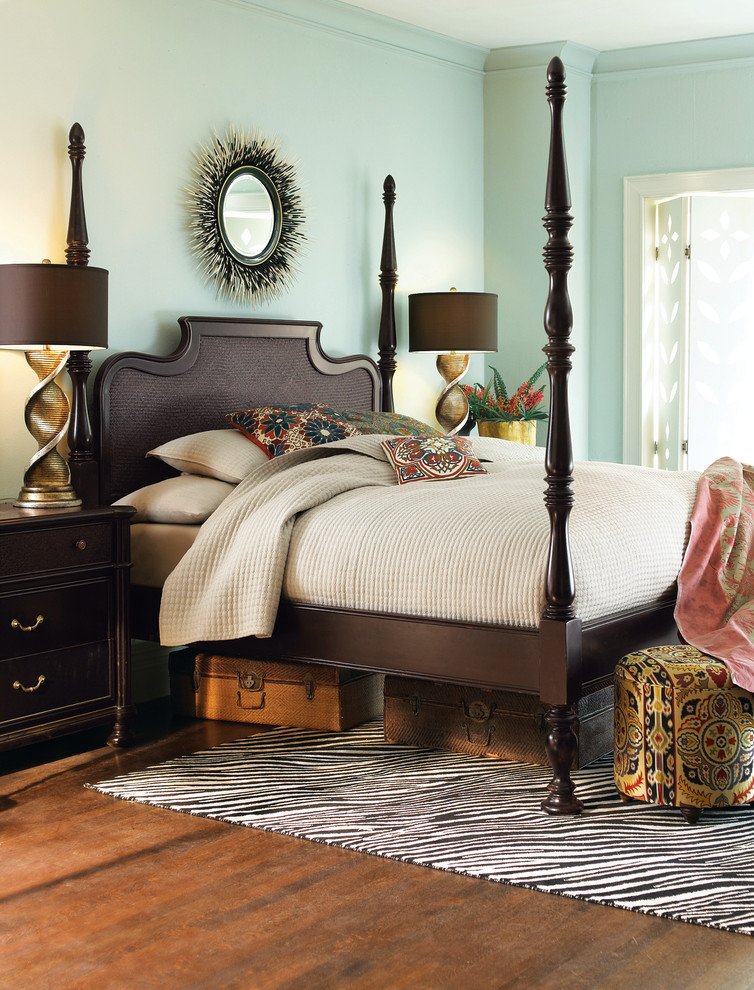Inspiration for an eclectic bedroom remodel in Dallas