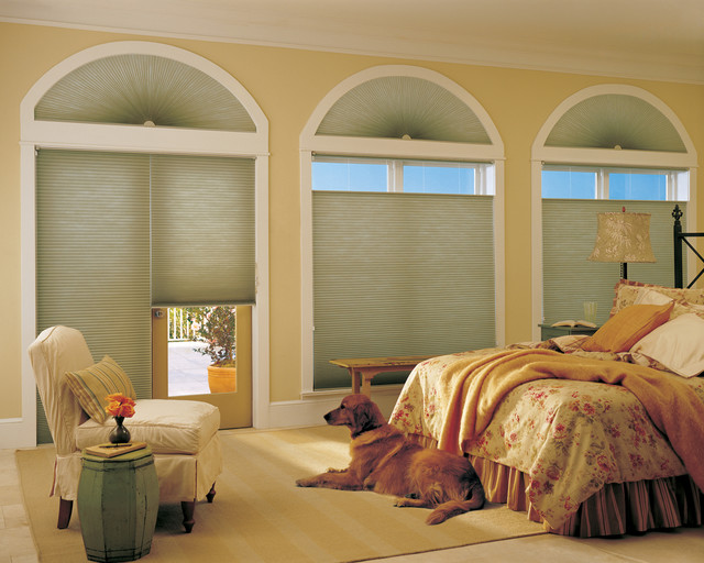 Hunter Douglas Applause Shades Traditional Bedroom