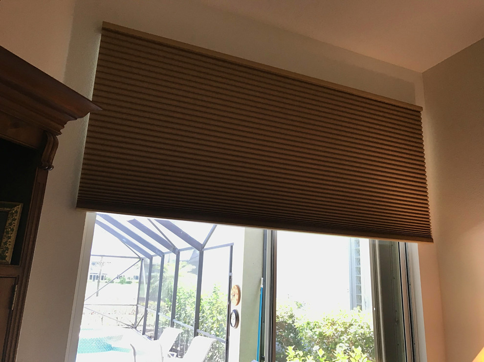 Hunter Douglas Motorized Shade Contemporary Bedroom Miami by Premier Blinds