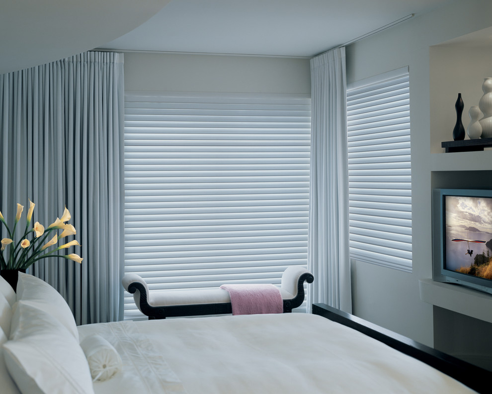 Hunter Douglas Silhouettes Contemporary Bedroom Toronto by