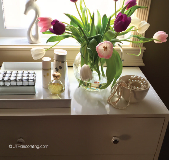 IKEA Dresser Makeover Styling Transitional Bedroom Calgary by