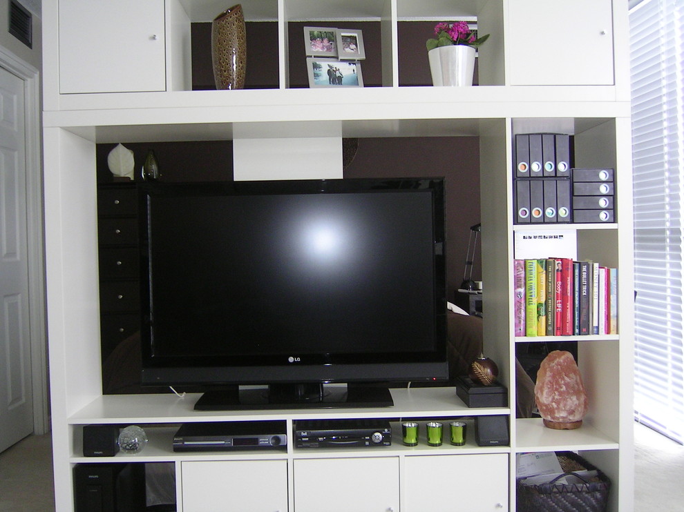 ikea wall unit Contemporary Bedroom Other Houzz