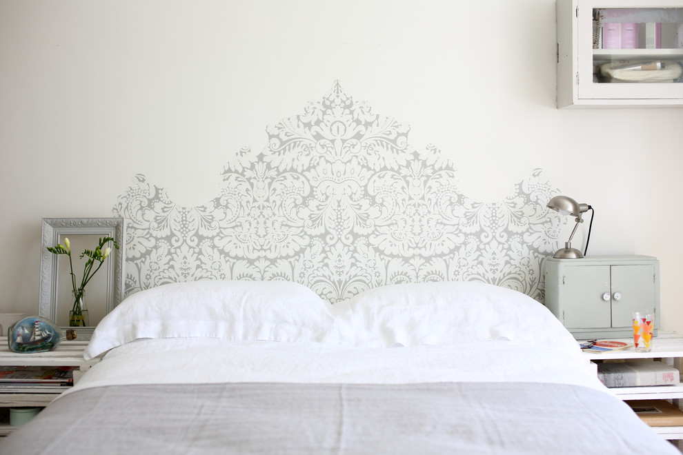 Trendy bedroom photo in Dorset