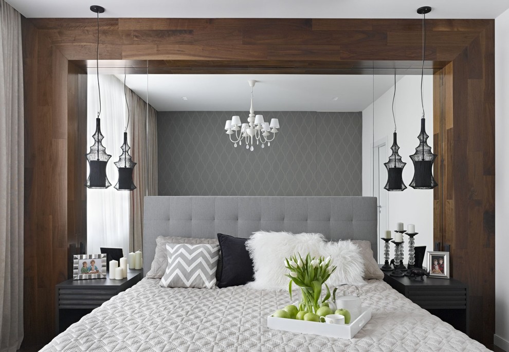 Стильный дизайн: хозяйская спальня в современном стиле - последний тренд
