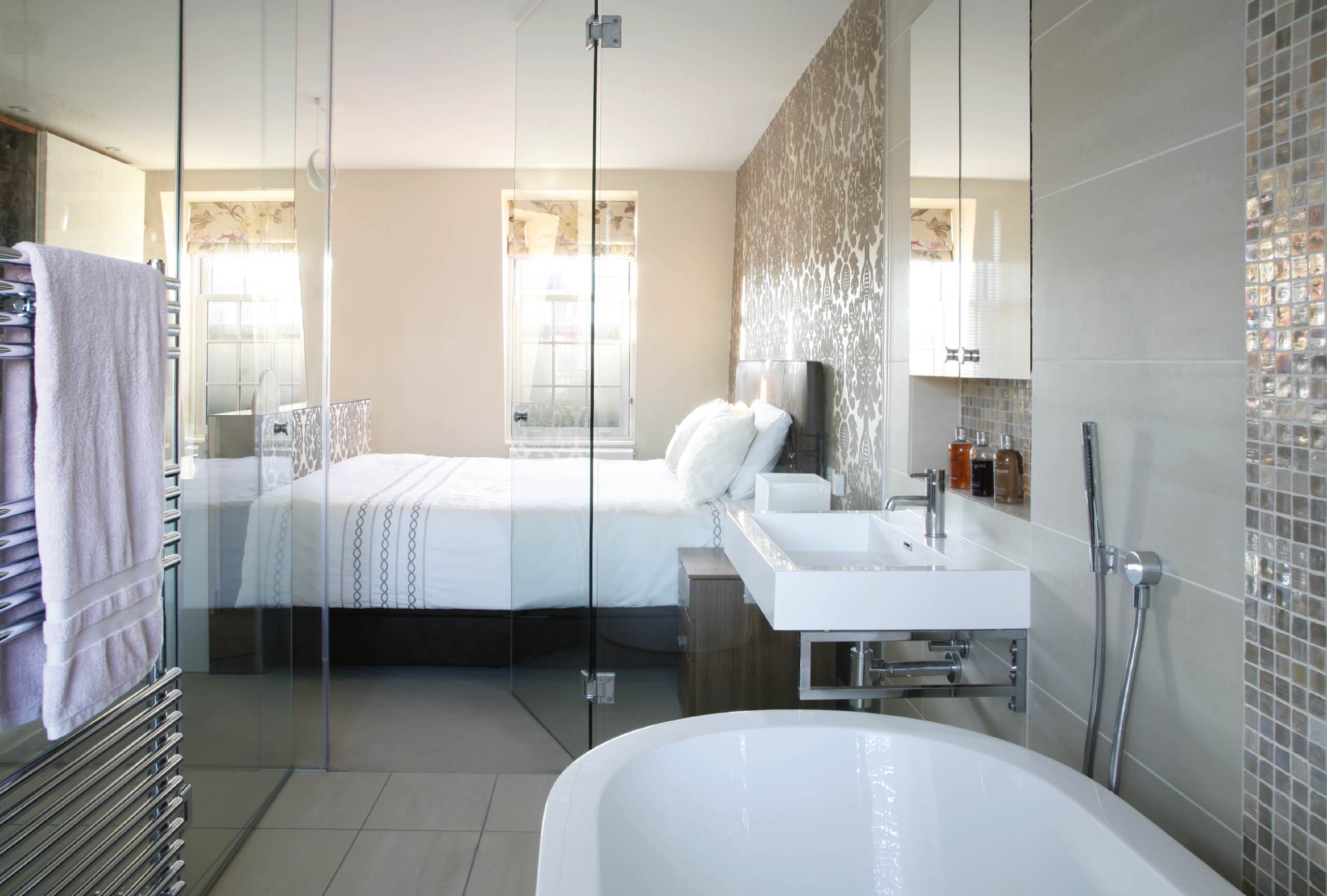 Bathroom partition ideas – 10 ways to create zones