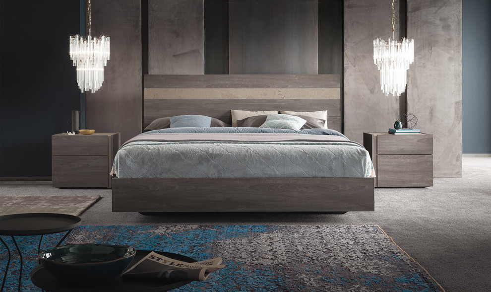 Italian Platform Bed Nizza by ALF Made in Italy Modern Bedroom