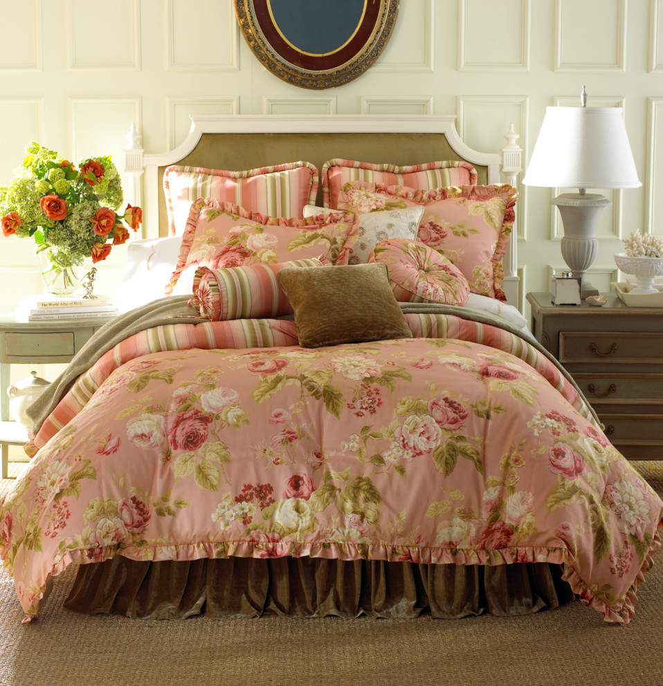 JC Penney Home propping and set design Shabbychic Style Bedroom