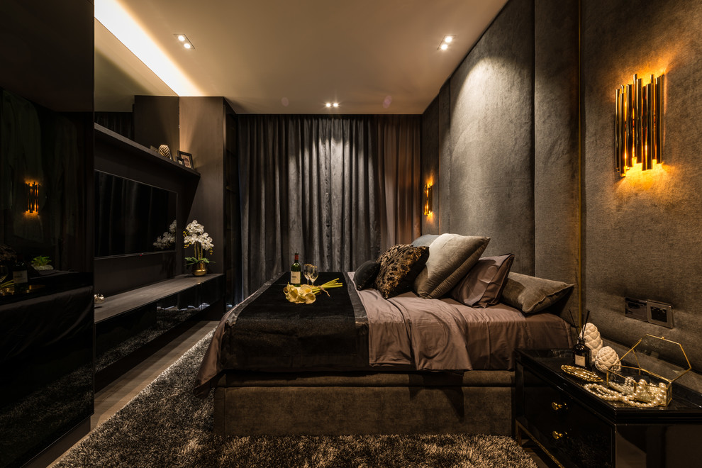 Stilmix Schlafzimmer in Singapur